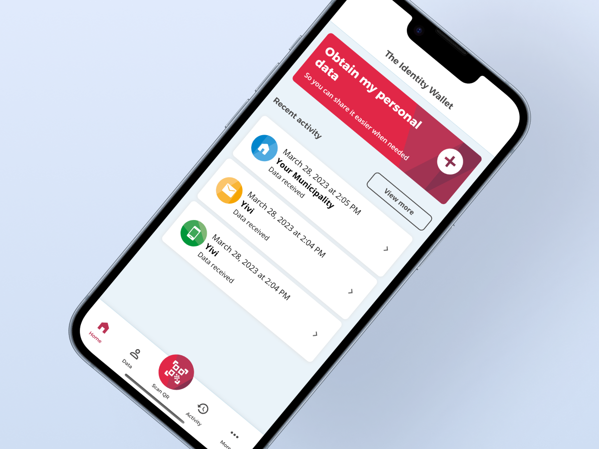 Yivi screenshot
